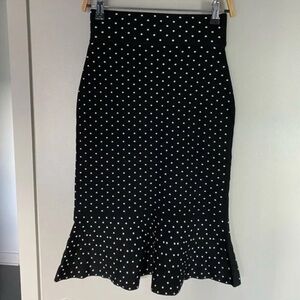 CLUB MONACO REVERSIBLE MIDI SKIRT